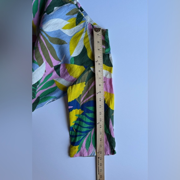 Boden Multicolor Abstract Pattern Dress ๐๐๏ธ๐ 100% LINEN โ
๐ - Picture 8 of 16